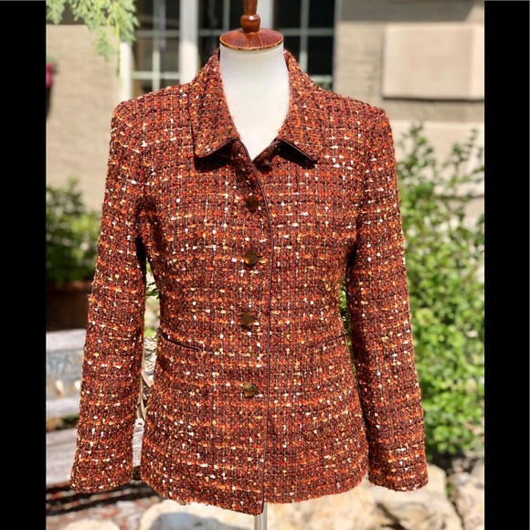 Doncaster Jackets & Blazers - Doncaster fall colors wool blend blazer jacket 6